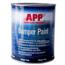 Фарба структурна для бамперів APP-Bumper Paint сіра 1л