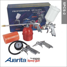 AUARITA - Набір фарбувальних пістолетів 5PCS-2