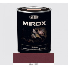 Фарба з металевим ефектом Mixon Mirox - окисно-червона RAL 3009 0,75л