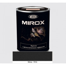 Фарба з металевим ефектом Mixon Mirox - антрацит RAL 7016 0,75л