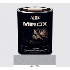 Фарба з металевим ефектом Mixon Mirox - срібляста RAL 9022 0,75л
