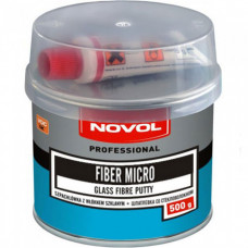 NOVOL - Шпаклівка з волокном скляним " FIBER MICRO"  0,5кг